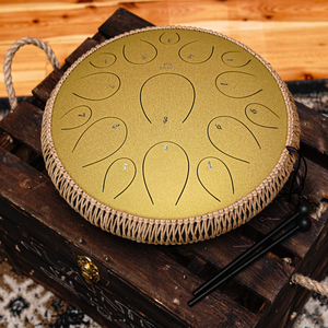 Pure Tongue Drum Pro 14" 15 tonów (C-Dur) GOLD
