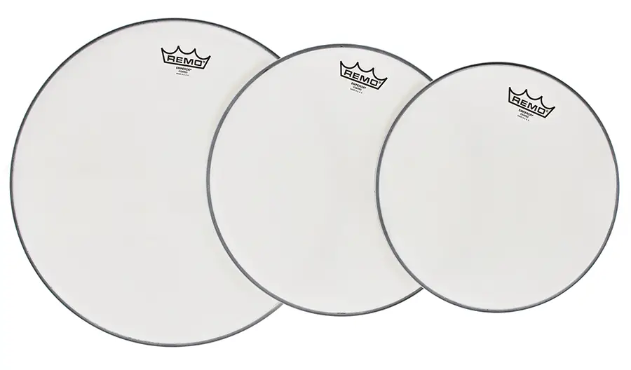 Remo Pack 10 12 16 Emperor Coated