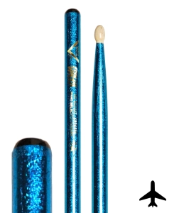 VATER 5A Color Warp (Blue Sparkle)