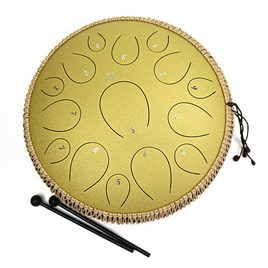 Pure Tongue Drum Pro 14" 15 tonów (C-Dur) GOLD