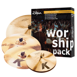 Zildjian K Custom Worship Pack Set 14 16 18 20