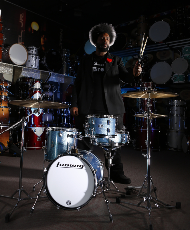 Ludwig BreakBeats 16 (Black Sparkle)