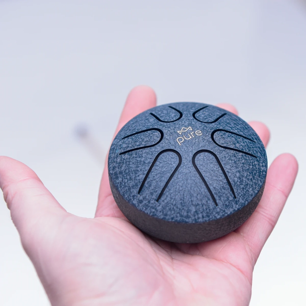 Pure Pocket Tongue Drum 3" 6 dźwięków - kolor: NAVY BLUE