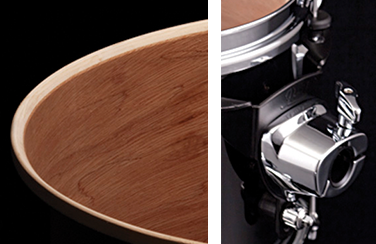 Pearl Export 22 Rock (Smokey Chrome) Shell set