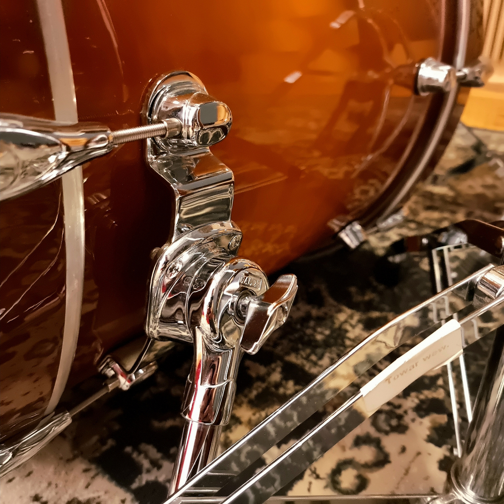 [SPRZEDANE] Perkusja Mapex Saturn 10 12 16 22 w kolorze Sienna Burst (UŻYWANA PERKUSJA Z GWARANCJĄ)