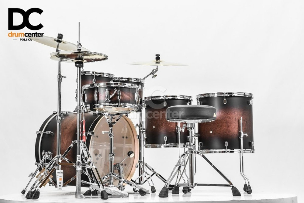 Pearl Decade Maple 22 (Satin Brown Burst) + Floor Tom 14