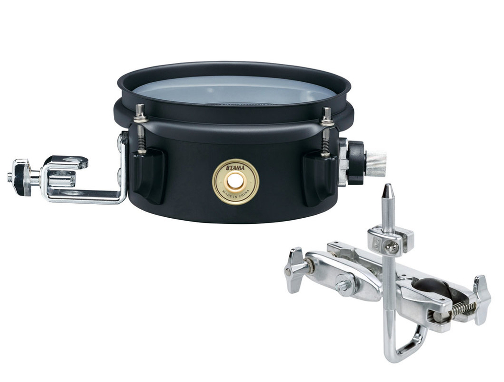 Tama Metalworks Black Steel 6x3 Mini-Tymp BST63MBK