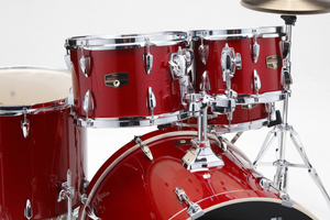 Tama Imperialstar na 22" IP52H6WBRM Burnt Red Mist + Talerze Meinl