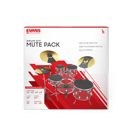 Evans Sound Off Zestaw wyciszaczy 12 13 16 + 14 + bass + talerze