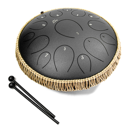 Pure Tongue Drum Pro 14" 15 tonów (C-Dur) BLACK