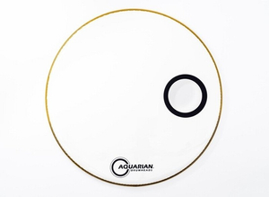 Aquarian Ported Bassdrum Heads 22 SMPTCC22B (WH)