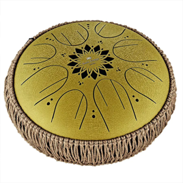 Meinl Sonic Energy Steel Tongue Drum 10" Gold MOSTD3G