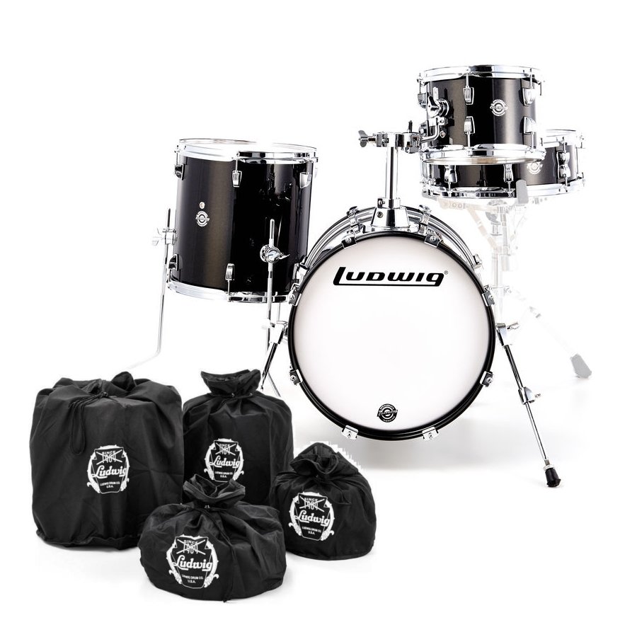 Ludwig BreakBeats 16 (Black Sparkle)