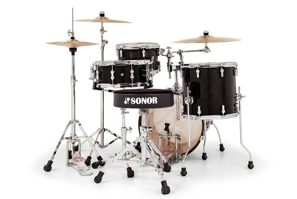 Sonor AQ2 Bop Set  (TSB - Transparent Black)