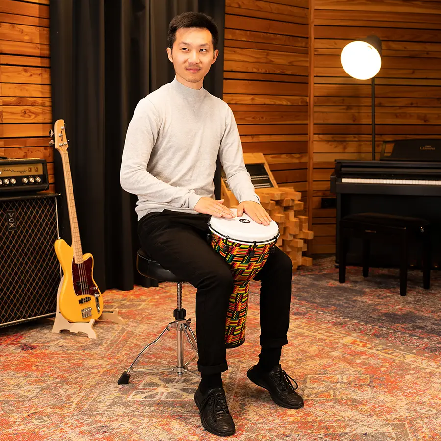 Meinl Djembe 10" (25,4 cm) Alipne - Simbra Finish