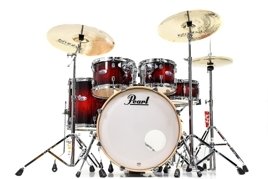 Pearl Decade Maple 20 (Deep Gloss Red Burst)