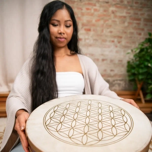 Meinl Sonic Energy Wave Drum 16" Flower of Life