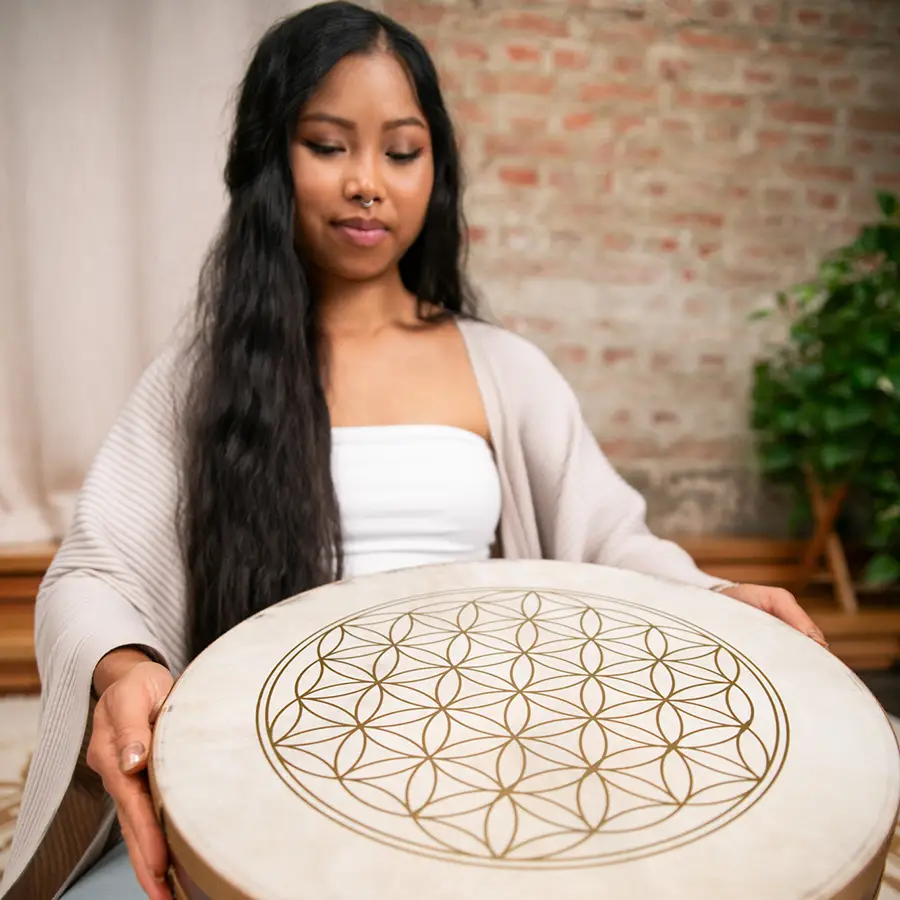 Meinl Sonic Energy Wave Drum 16" Flower of Life