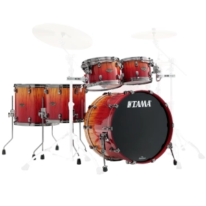 Tama Starclassic Walnut/Birch Limited (Vermillion Bosse Fonce Fade) Shell set