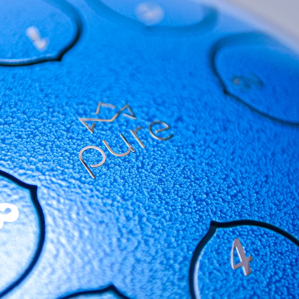 Pure Tongue Drum Mini 6" 8 tonów (C-dur) SEA BLUE