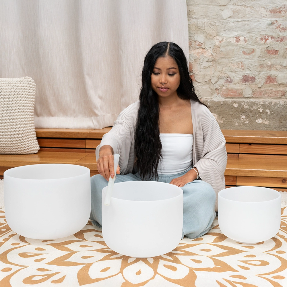 Meinl Zestaw 3 Mis Kryształowych Crystal Chakra Set CSBSETGEC