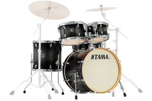 Tama Superstar Classic - Transparent Black Burst (shell set)