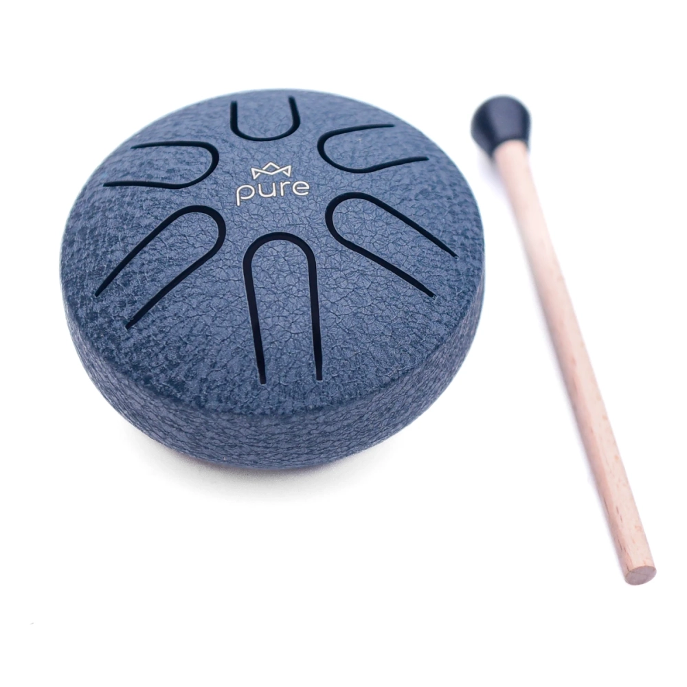 Pure Pocket Tongue Drum 3" 6 dźwięków - kolor: NAVY BLUE