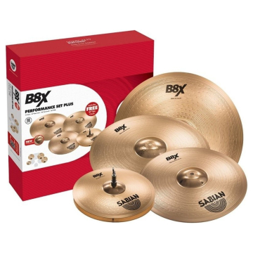 Sabian B8X Performance Set + Crash 18 FREE