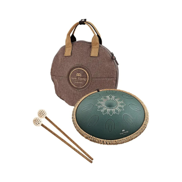 Meinl Octave Tongue Drum 16 Dark Green / Engraved Floral OSTD4DGE