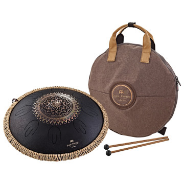 Meinl Octave Tongue Drum 16 Floral Black OSTD1BKE