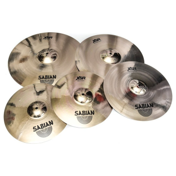Sabian XSR Set + FREE Crash 18