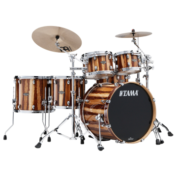 Tama Starclassic Performer 22 (Caramel Aurora) + floor tom 14