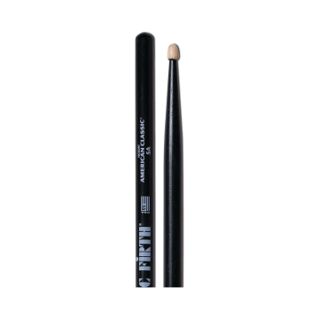 Vic Firth 5B Black (American Classic Hickory)