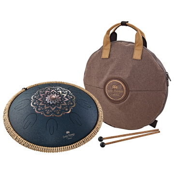 Meinl Octave Tongue Drum 16 Floral Navy Blue OSTD2NBE
