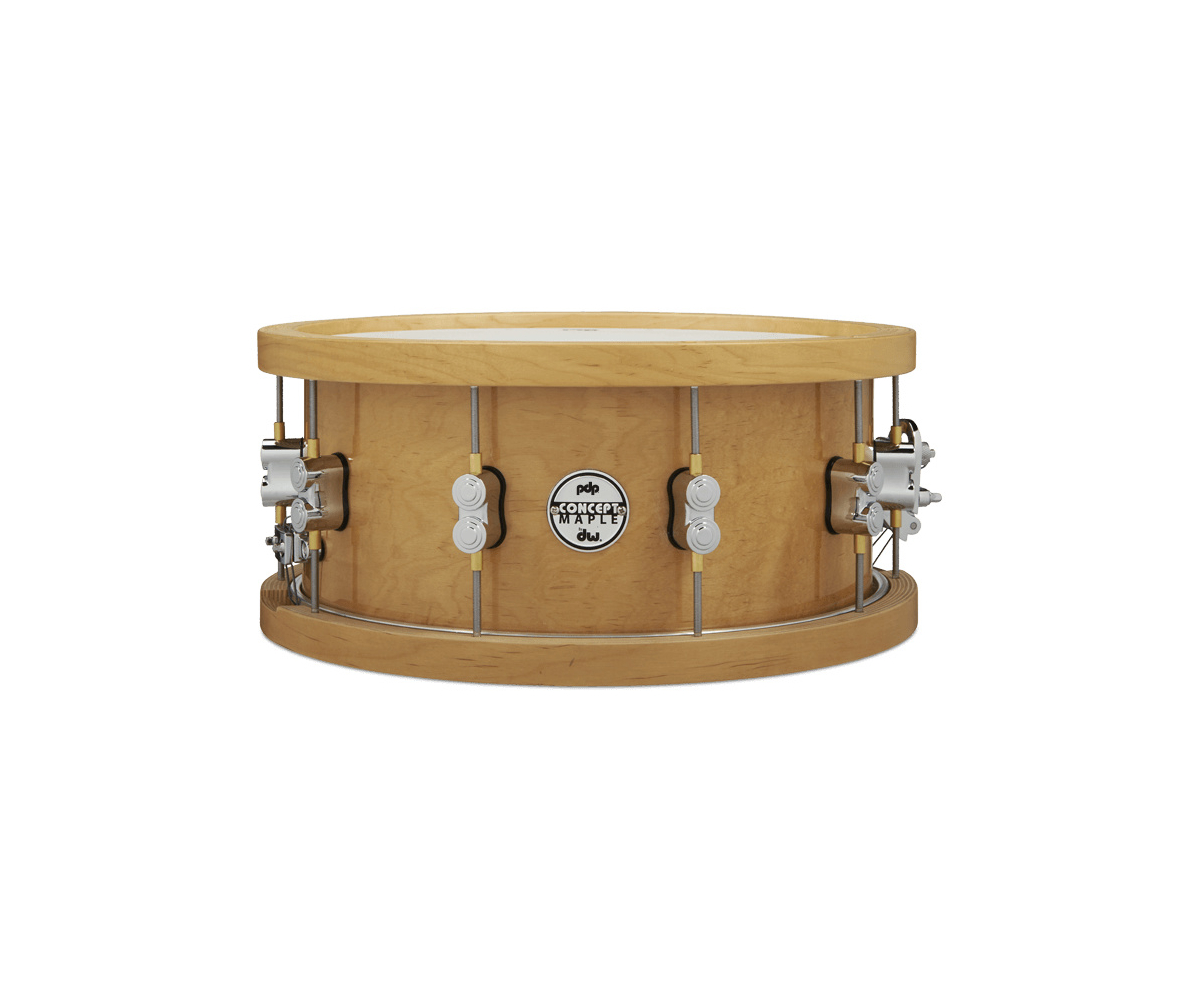 DW PDP Werbel Wood Hoop Maple 14x6