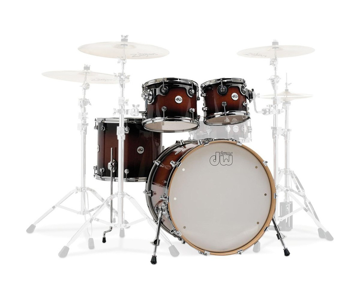 DW Design Series Shell Set Tobacco Burst
