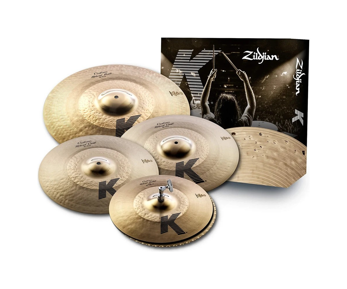 ZIldjian K Custom Hybrid Cymbal Pack K1250