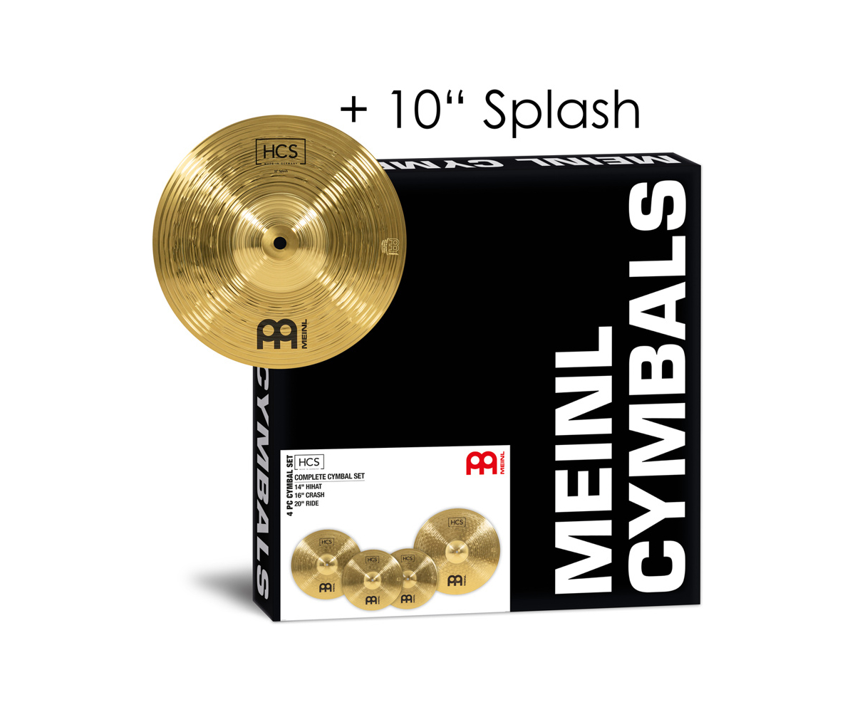 Meinl HCS Set 14 16 20 + Splash 10 FREE