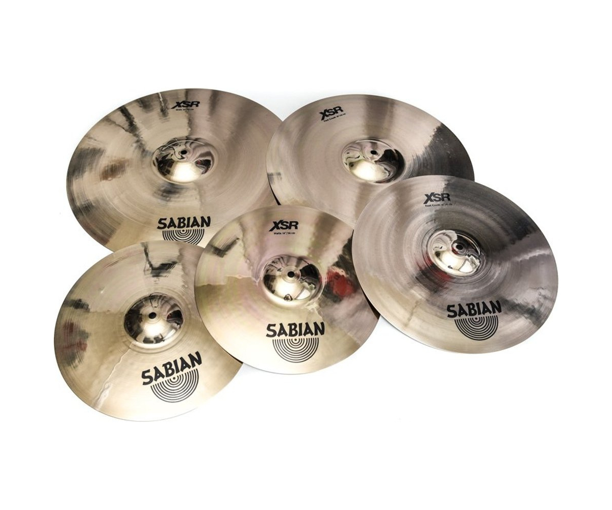 Sabian XSR Set + FREE Crash 18