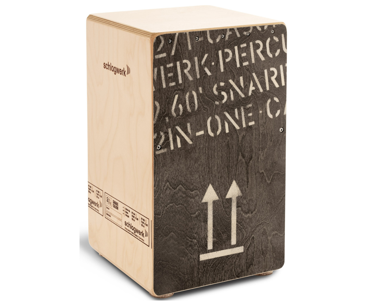 Schlagwerk CP404BLK  2inOne Black Edition Cajon