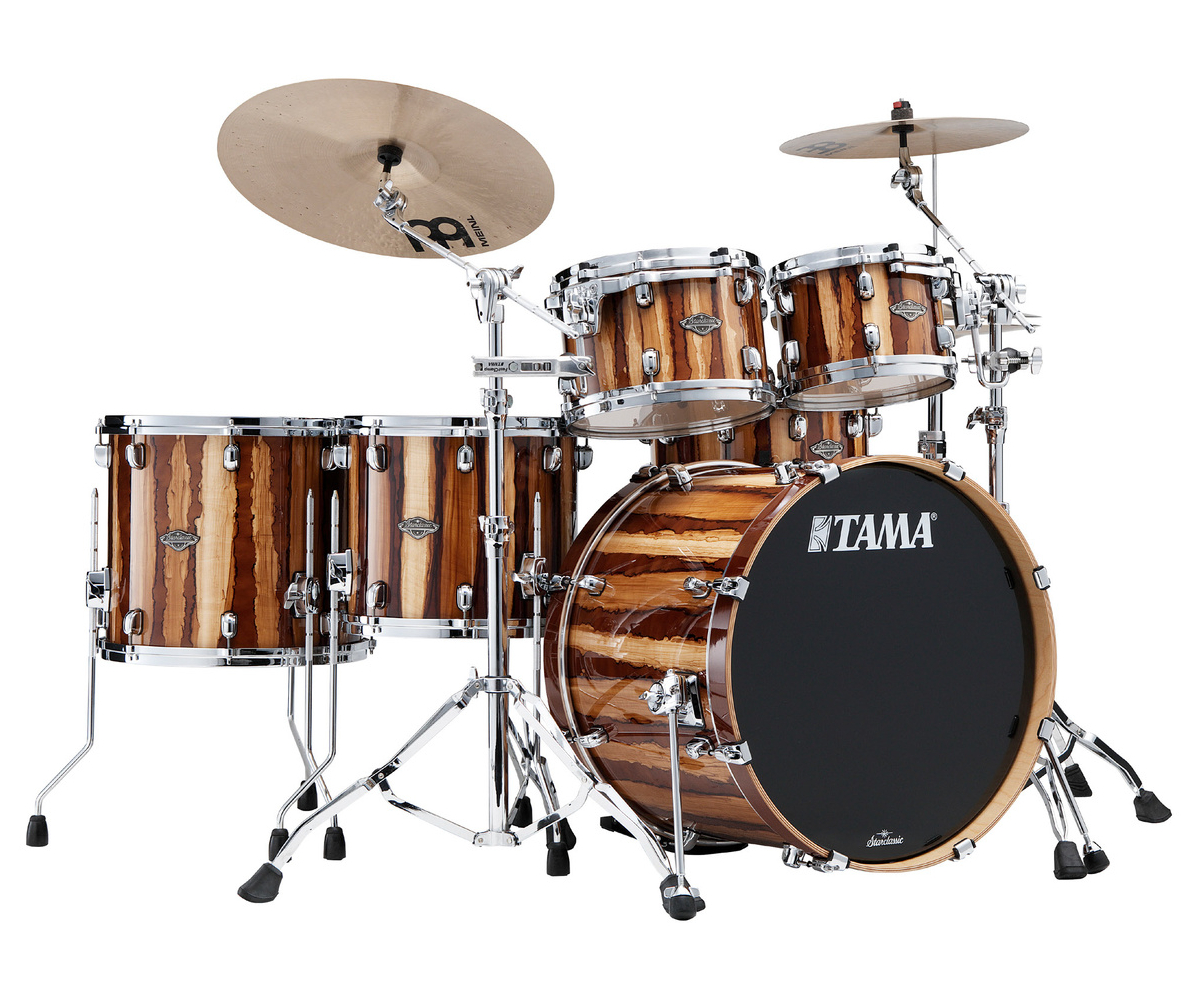 Tama Starclassic Performer 22 (Caramel Aurora) + floor tom 14