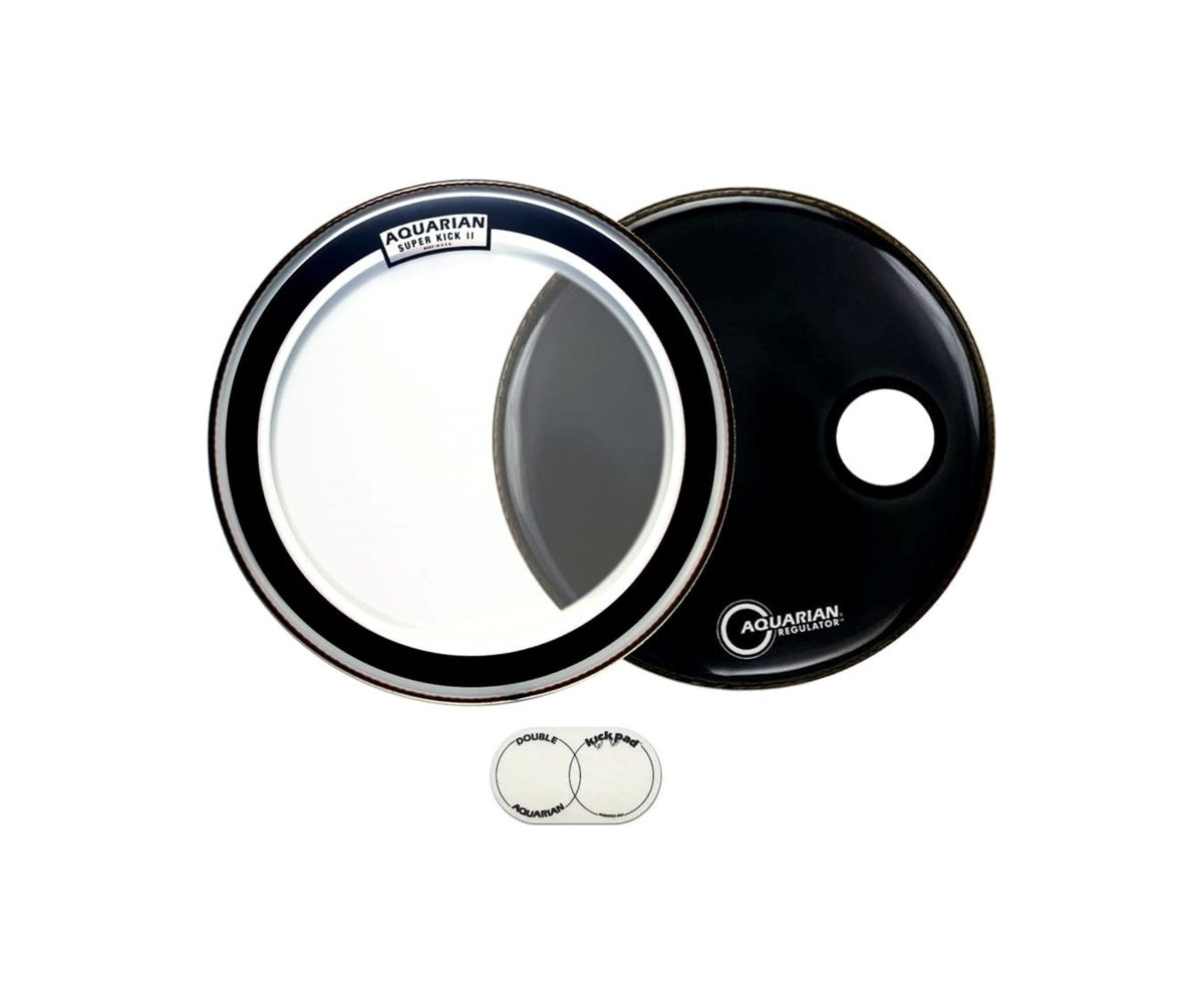 Aquarian Super Kick II 20 + Regulator 20 + Łatka
