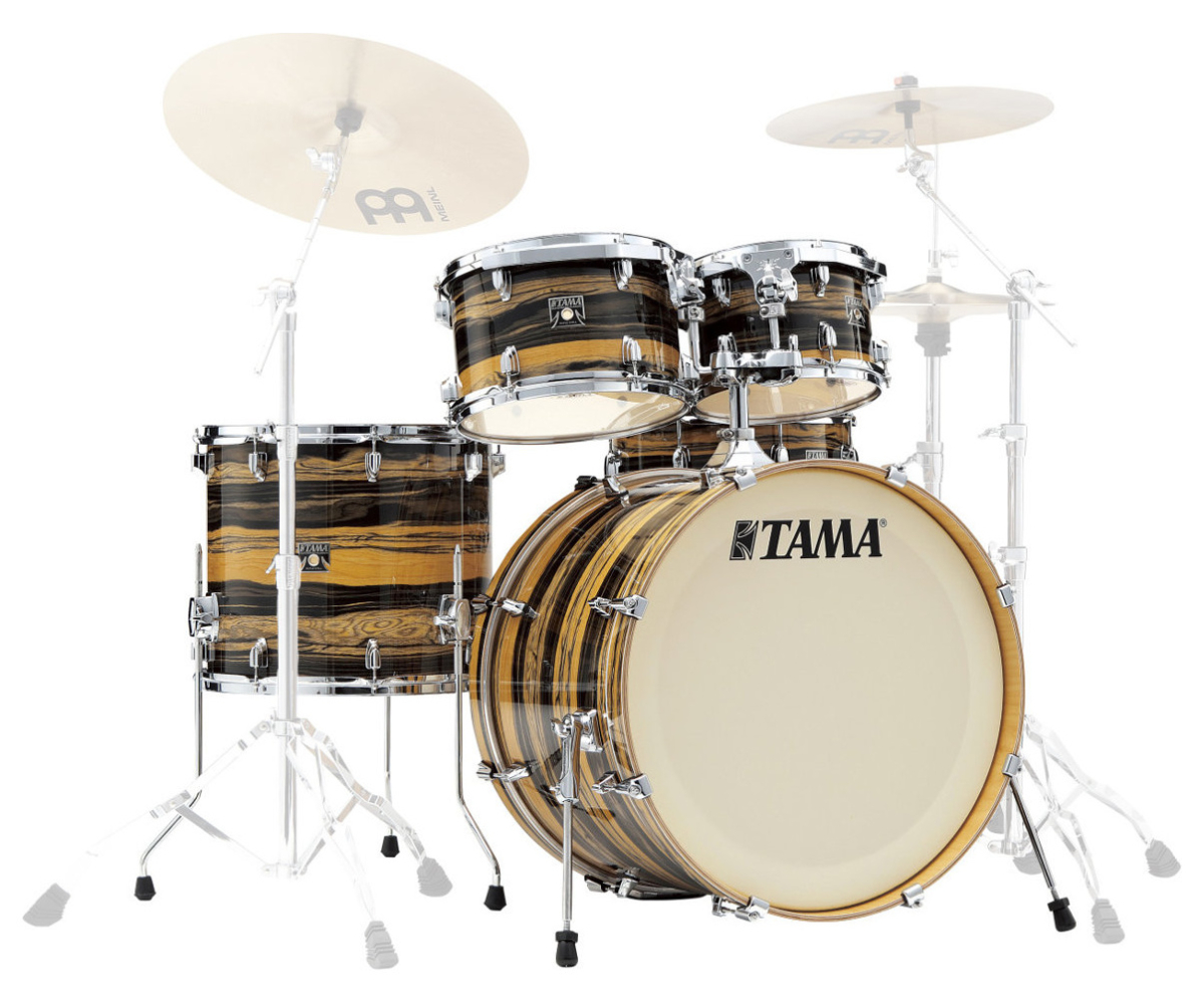 Tama Superstar Classic 22 (Natural Ebony Tiger)