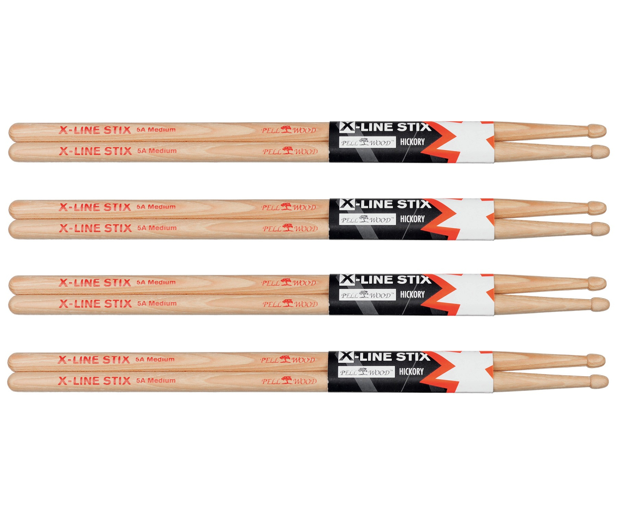 Zestaw pałek do perkusji Pellwood X-Line 5A Medium