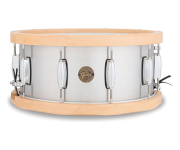 Gretsch Wood Hoop Aluminium Snare 14x6