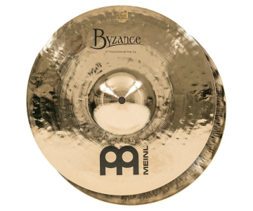 Meinl Byzance Brilliant Heavy Hammered Hi-hat 14