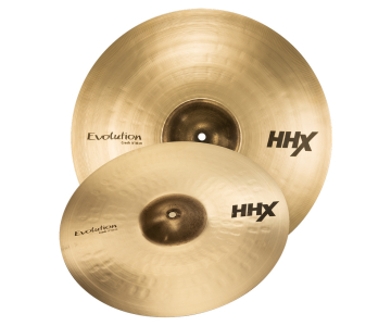Sabian HHX Evolution Crash Pack 17+19