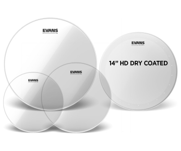 Evans Pack G2 Clear 10 12 16 + B14HDD