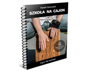 Paweł Ostrowski - Cajon dla każdego - książka + MP3 + Video