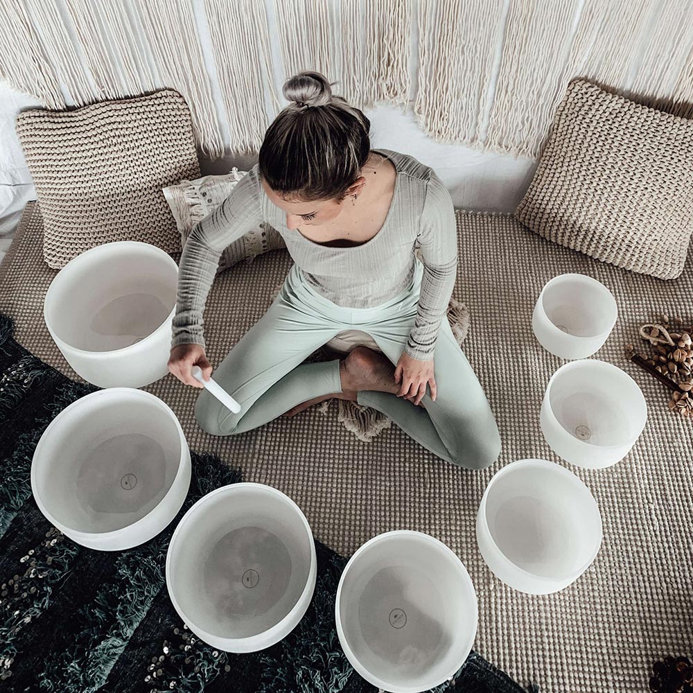 Crystal Singing Bowls